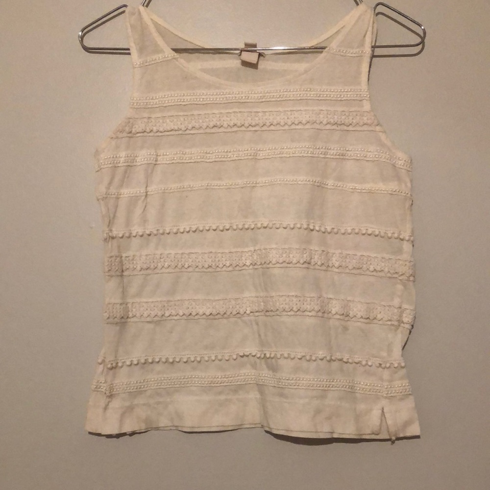 J Crew | Crochet Pattern Sleeveless Top